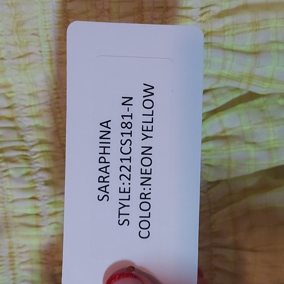 CLC by Corey Lynn Calter Saraphina Midi Skirt Dress Neon - Picture 12 of 16